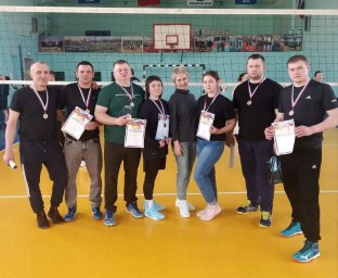 Стали призёрами межрайонного турнира по волейболу