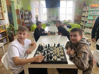 Турнир по шахматам в п. Роща.