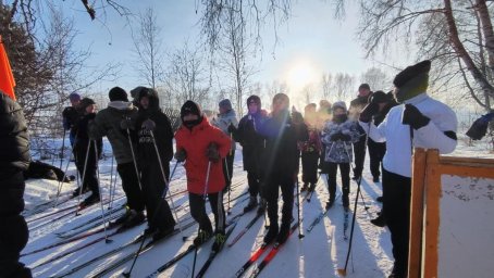 Лыжный сезон-2024: сибиряки мороза не боятся! Лыжный сезон-2024: сибиряки мороза не боятся!