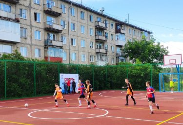 Сыграли на новой площадке Сыграли на новой площадке