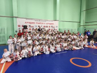 Отлично выступили на новогоднем турнире по киокушин