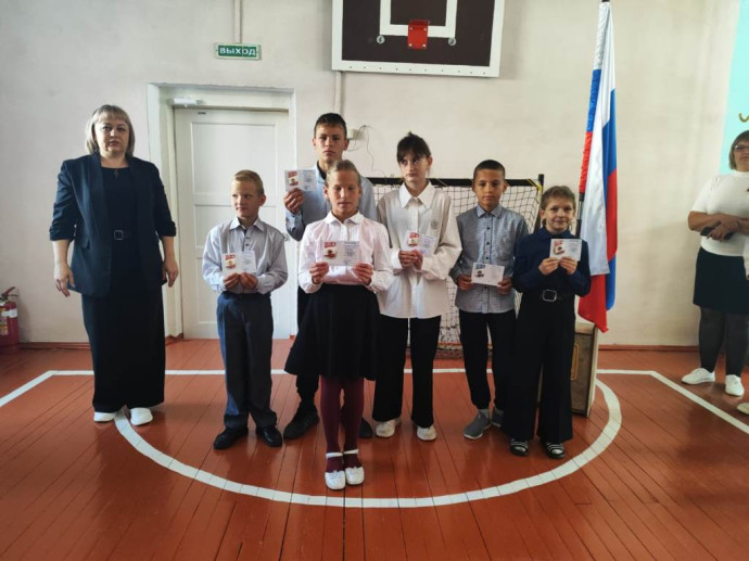 Получили знаки ГТО