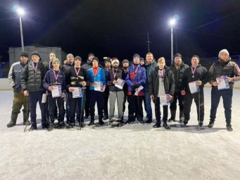 Первенство Уярского района по хоккею с мячом среди мужчин