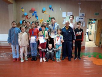 соревнования по многоборью ГТО (отжимания)