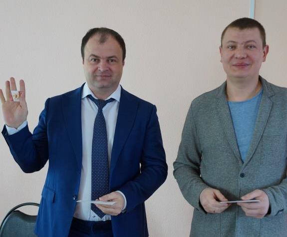 Торжественное вручение золотых знаков ВФСК ГТО