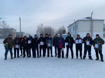 Первенство Уярского района по хоккею с мячом среди мужчин